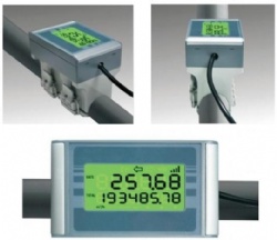 Clamp and measuring ultrasonic flow meter